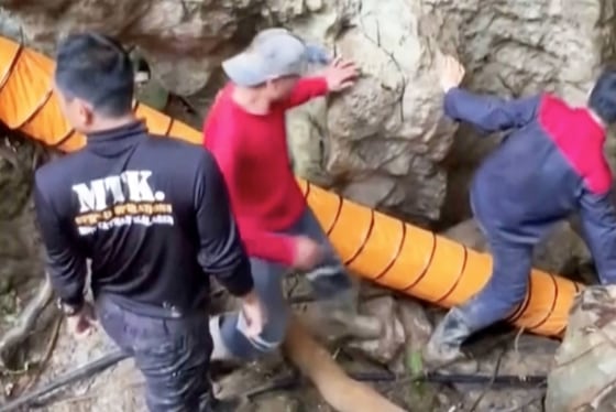 Rescue Efforts Underway for Villagers Trapped in Laos Cave