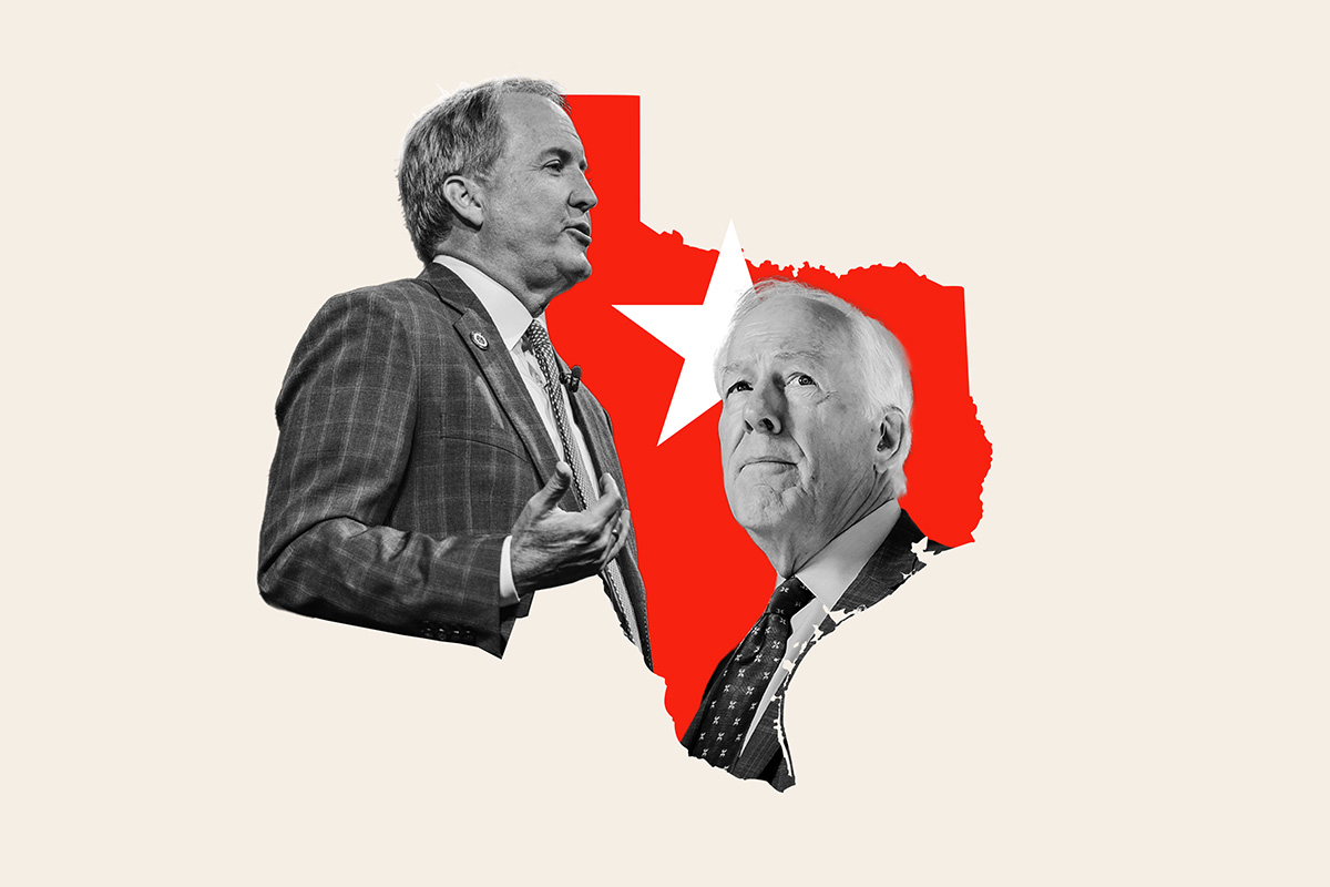 Texas Senate Race: Showdown Between Cornyn and Paxton