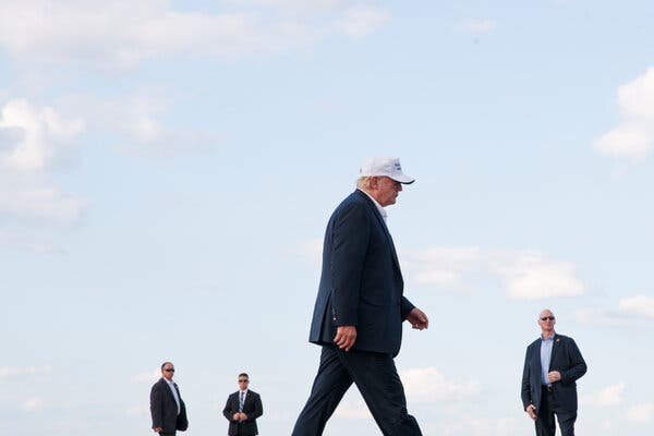 Trump’s Approval Rating Hits New Low in Times/Siena Poll