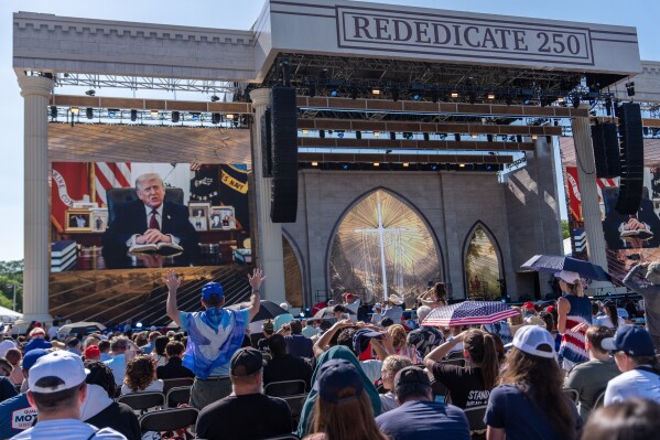 Thousands Gather on National Mall for Rededicate 250 Prayer Rally
