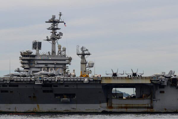 U.S.S. Nimitz Arrives in the Southern Caribbean Amid Tensions