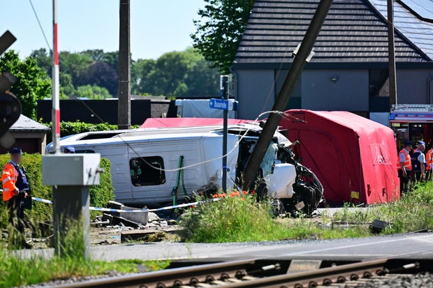 Belgium Train Collides with School Minibus Resulting in Casualties