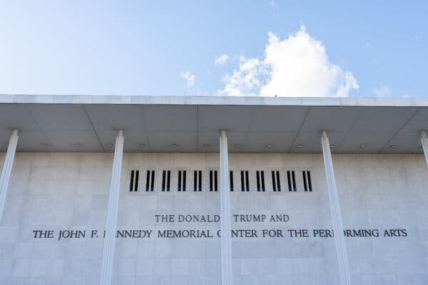 Judge Orders Trump’s Name Removed from Kennedy Center