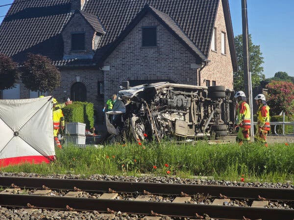Train Accident in Belgium Results in the Tragic Death of Four