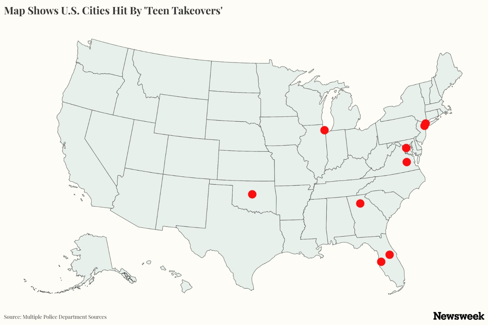 Teen Gatherings Raise Concerns as ‘Takeovers’ Spread