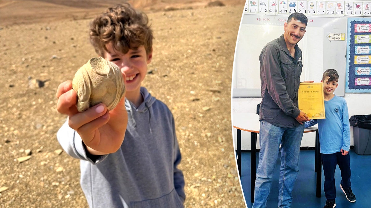 Young Boy Discovers Rare Roman Statuette Fragment in Negev Desert