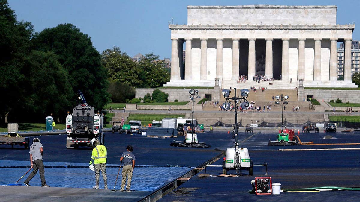 Debate Over Lincoln Memorial Reflecting Pool Renovations