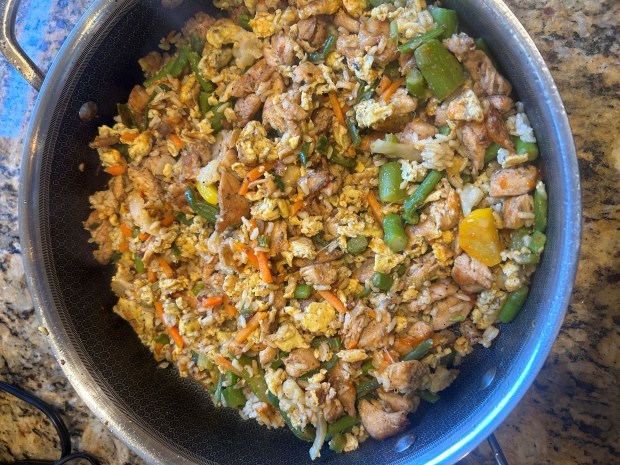 Memorial Day and Family Celebration, Plus a Fried Rice Recipe