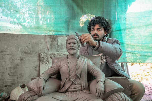 Rising Demand for Sculptures of Shivaji by Indian Artist