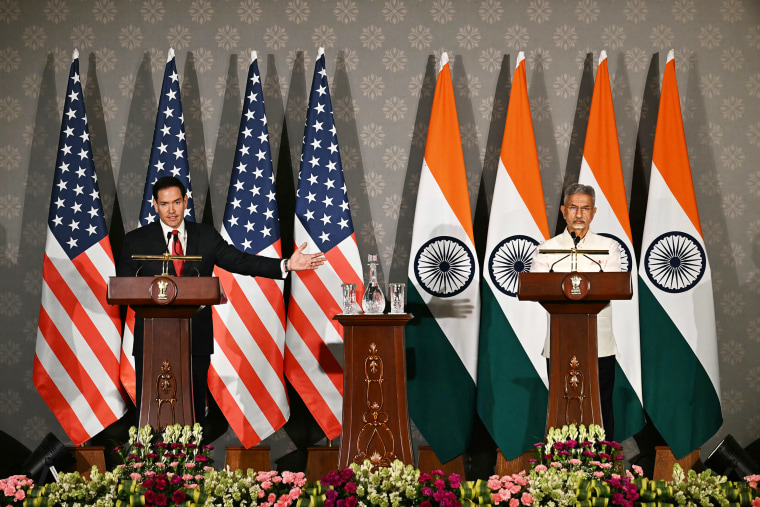Marco Rubio’s Diplomatic Visit to India Amidst Intense Heat