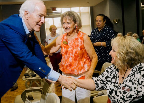A Last Stand for Senator John Cornyn in Trump’s Republican Party