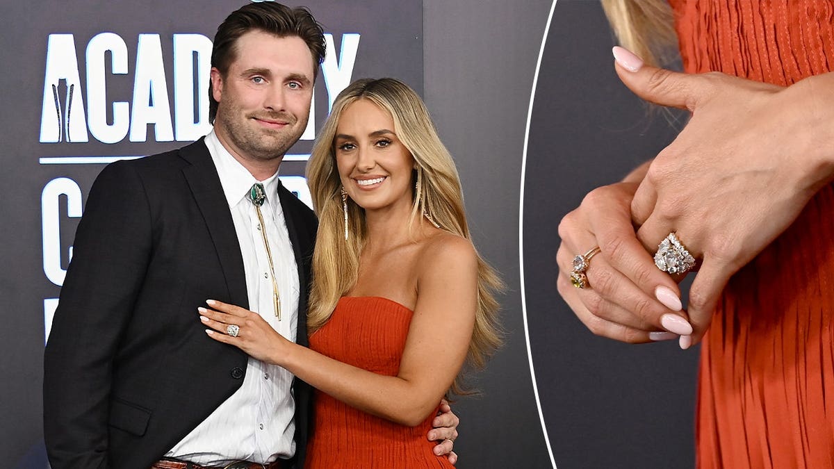 Lainey Wilson and Duck Hodges Celebrate Married Life at ACM Awards