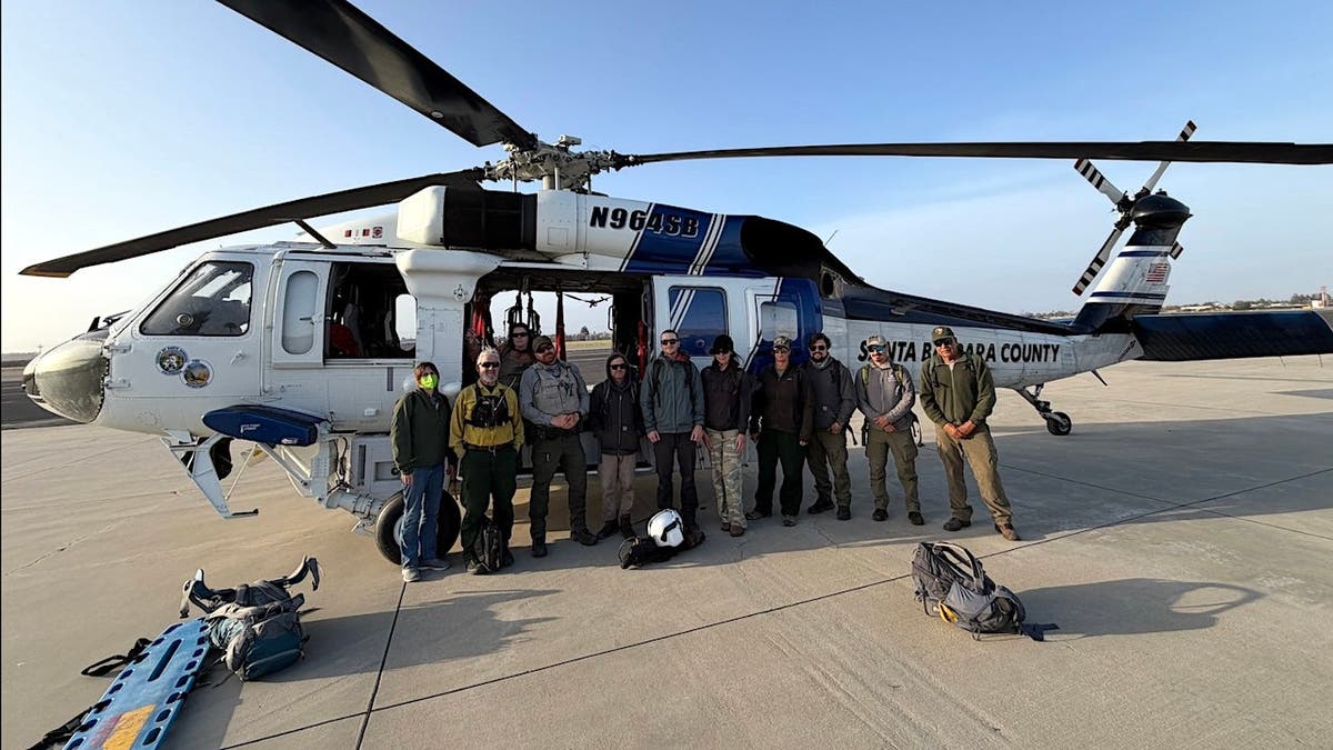 Wildfire on Santa Rosa Island Prompts Helicopter Evacuation