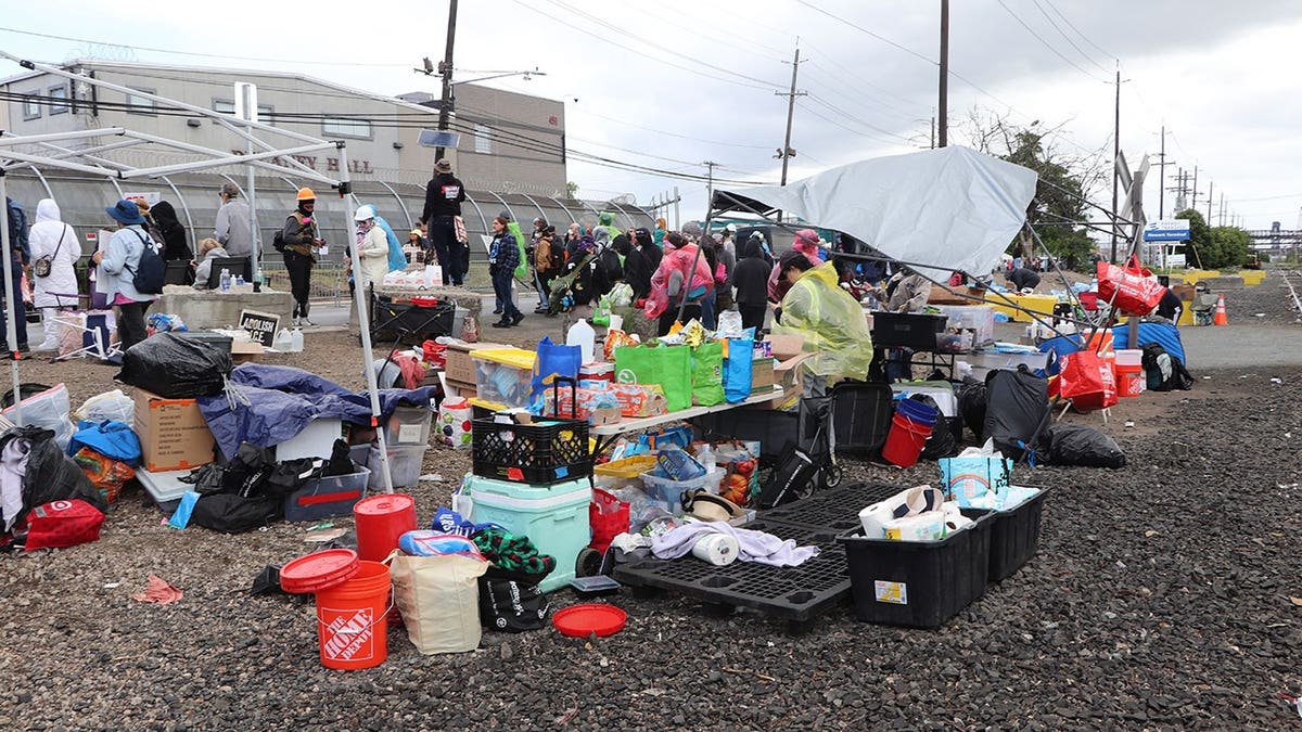 Protests Erupt Outside Delaney Hall Detention Facility