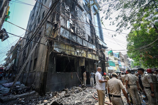 Fatal Hotel Fire in New Delhi Claims 21 Lives