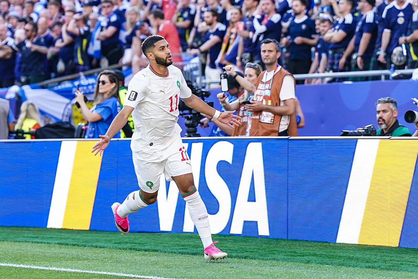Morocco Takes Early Lead Over Scotland in World Cup