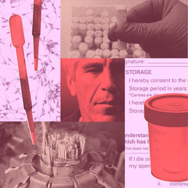 Jeffrey Epstein’s Sperm Banking