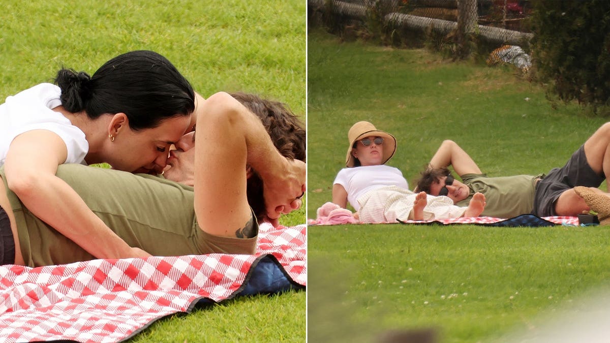 Katy Perry and Justin Trudeau Enjoy Romantic Park Picnic in Santa Barbara