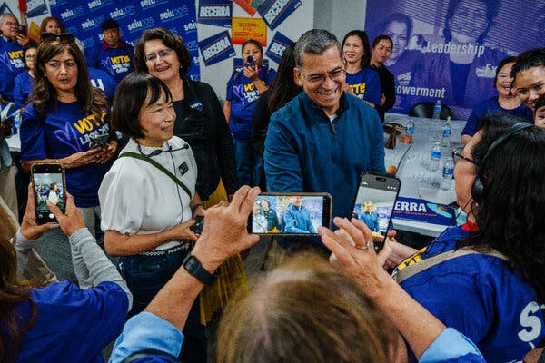 Xavier Becerra Advances in California Governor’s Race