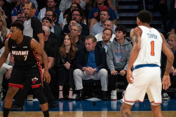James Dolan’s Quest for Redemption in the NBA Finals
