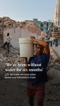 Growing Water Crisis in Cuba Amid U.S. Sanctions