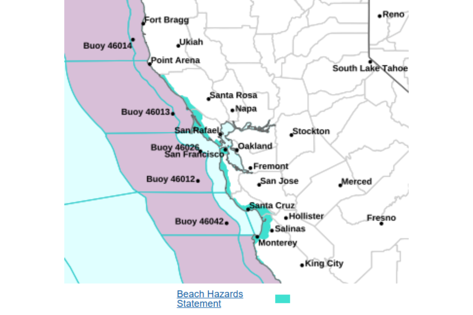 California Beachgoers Urged to Stay Out of Water Due to Hazards