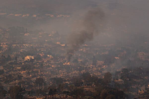 Economic Impact of 2025 Los Angeles Wildfires