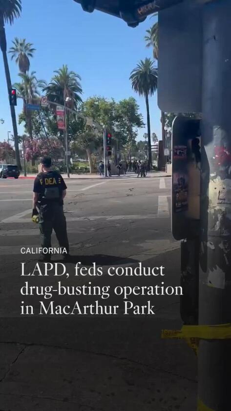 Federal and Local Authorities Join Forces to Reclaim MacArthur Park