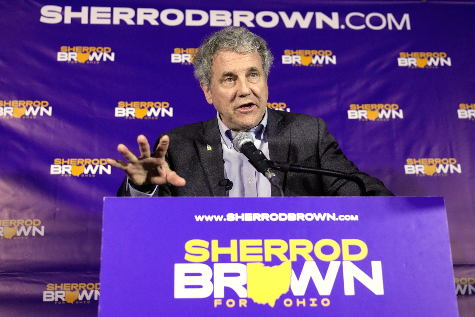 Sherrod Brown Leads Jon Husted in Ohio Senate Race Poll