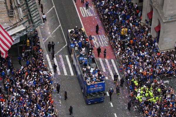 Knicks Fan’s Trash Can Incident Causes Stir