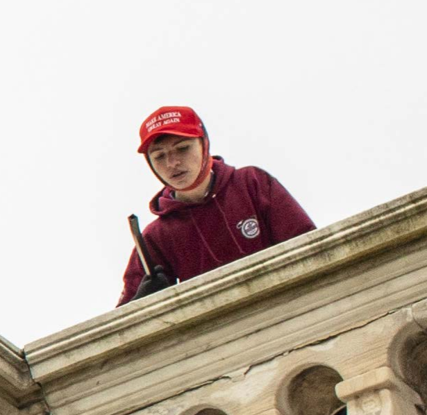 Defense Department Employs Young Man Linked to Capitol Riot