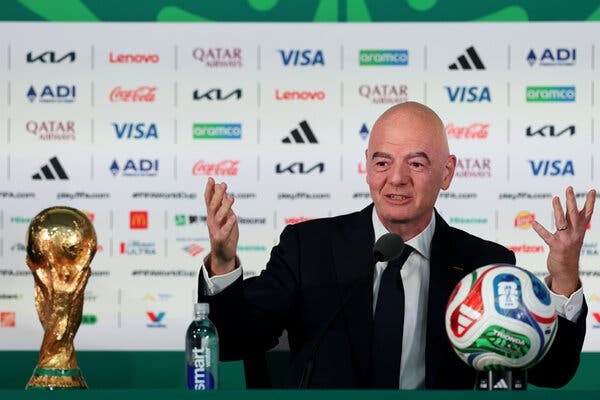 Gianni Infantino Addresses World Cup Challenges with Confidence