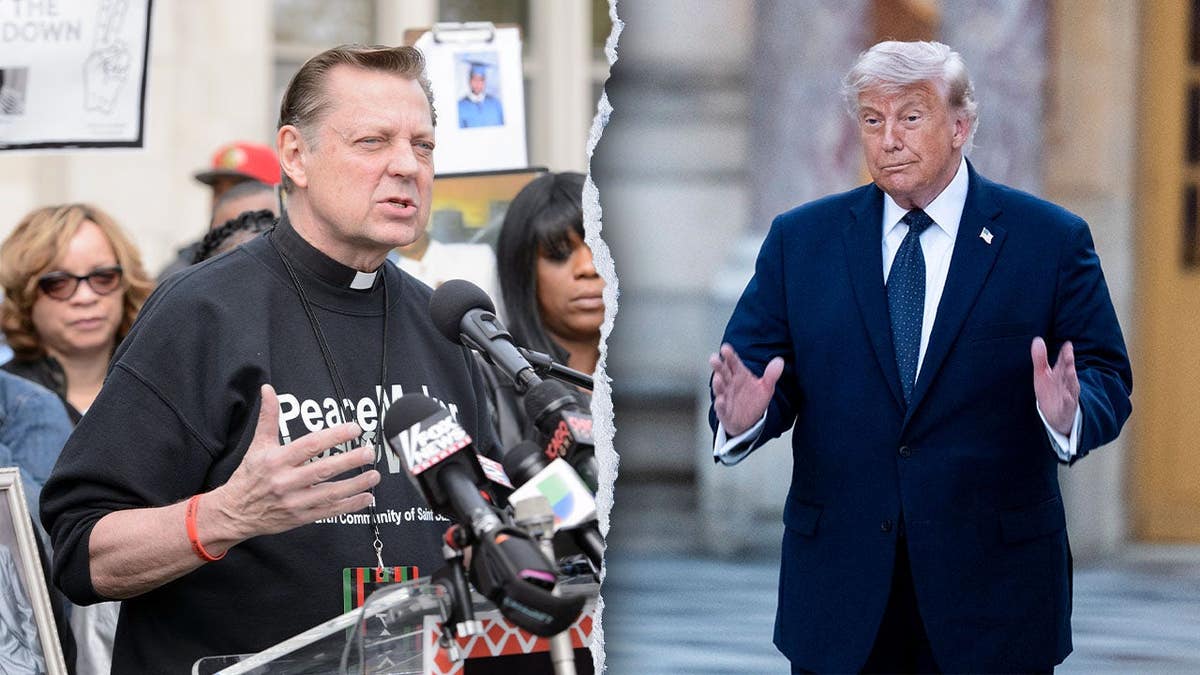 Chicago Priest Criticizes Trump Over Comments on Gun Violence