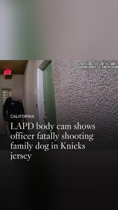 Outrage Over Police Shooting of Woman’s Dog in Los Angeles