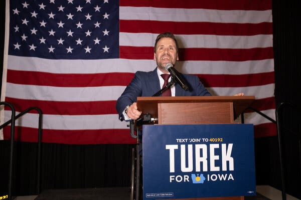 Josh Turek Wins Democratic Senate Primary in Iowa
