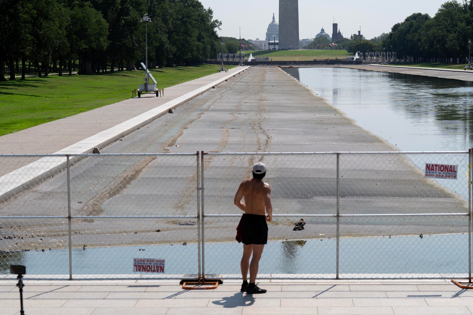 Controversy Surrounds Lincoln Memorial Reflecting Pool Renovation