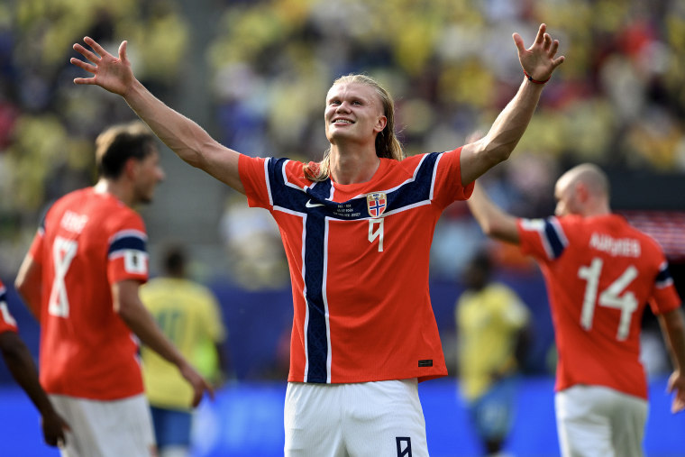 Norway’s Haaland Leads Team to Historic Victory Over Brazil