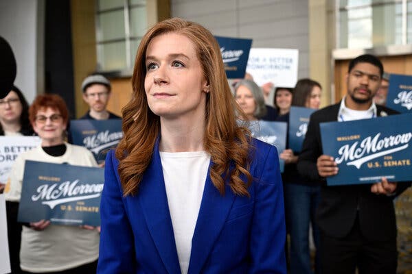 Mallory McMorrow Suspends Bid for U.S. Senate