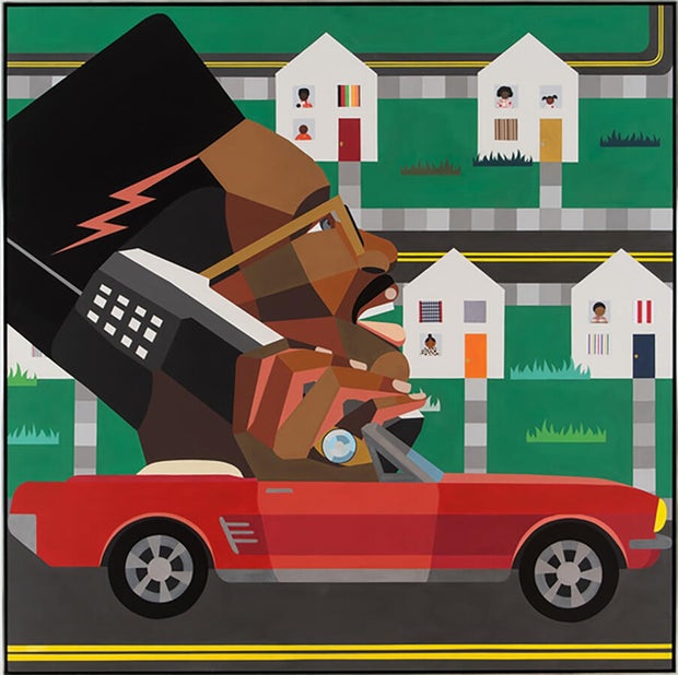Exploring Derrick Adams’ Vibrant Artistic Legacy