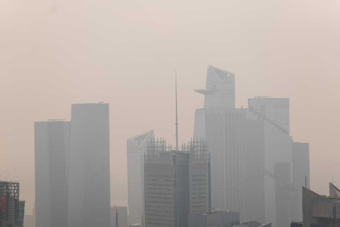 Dangerous Wildfire Smoke Blankets Parts of the U.S.
