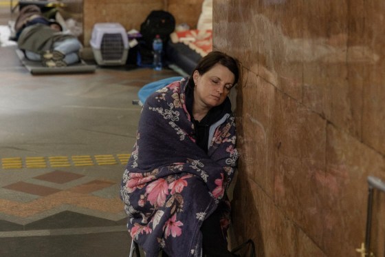 Inside Kyiv’s Subway During Russian Attack