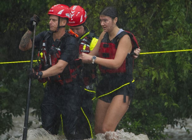 Flash Flooding in Central Texas Leads to Rescues and Damage