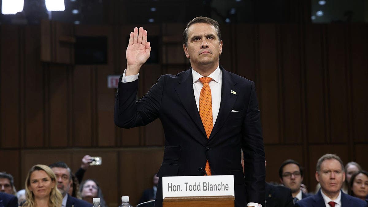 Acting Attorney General Todd Blanche Faces Intense Scrutiny During Confirmation Hearing