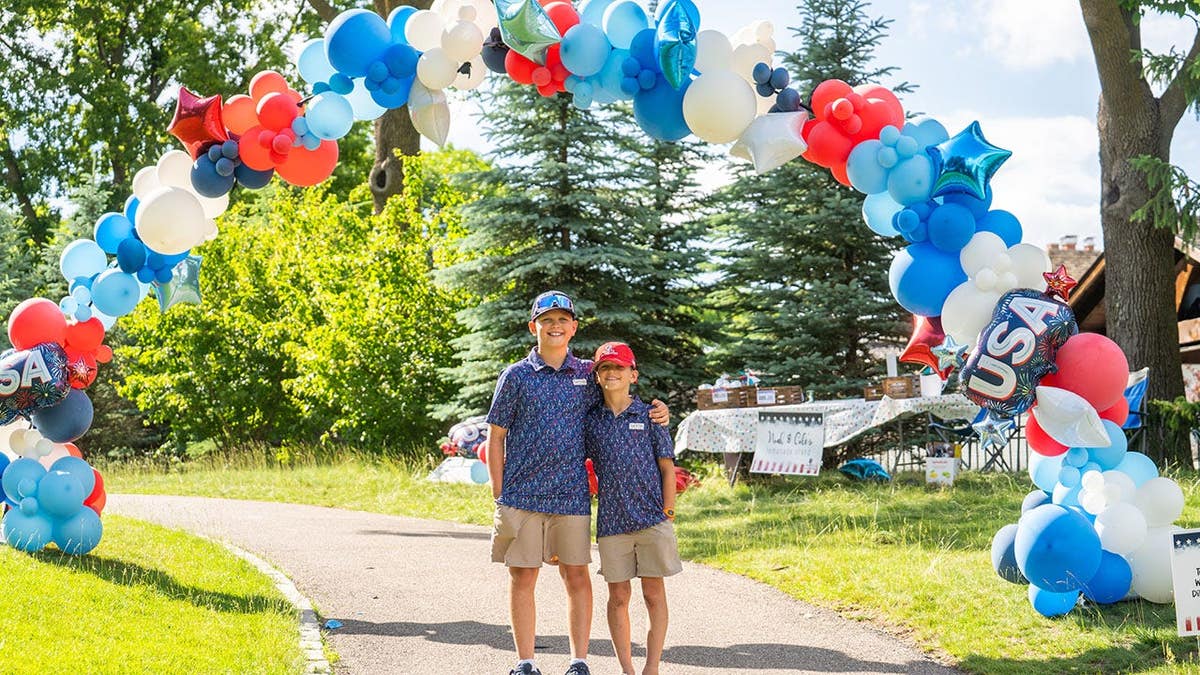 Minnesota Brothers Raise Funds for Veterans through Lemonade Stand