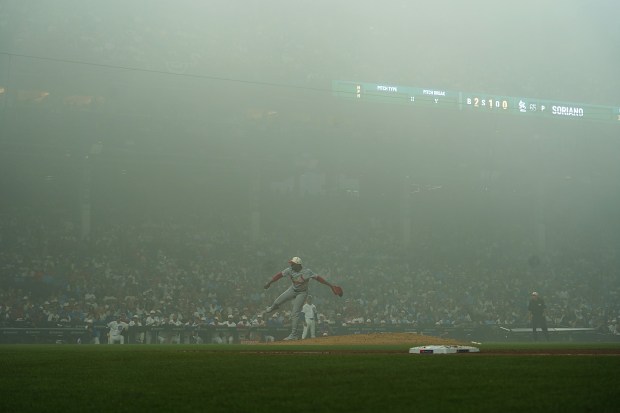 Wrigley Field Sees Unusual Night with Rain, Fog, and Fireworks