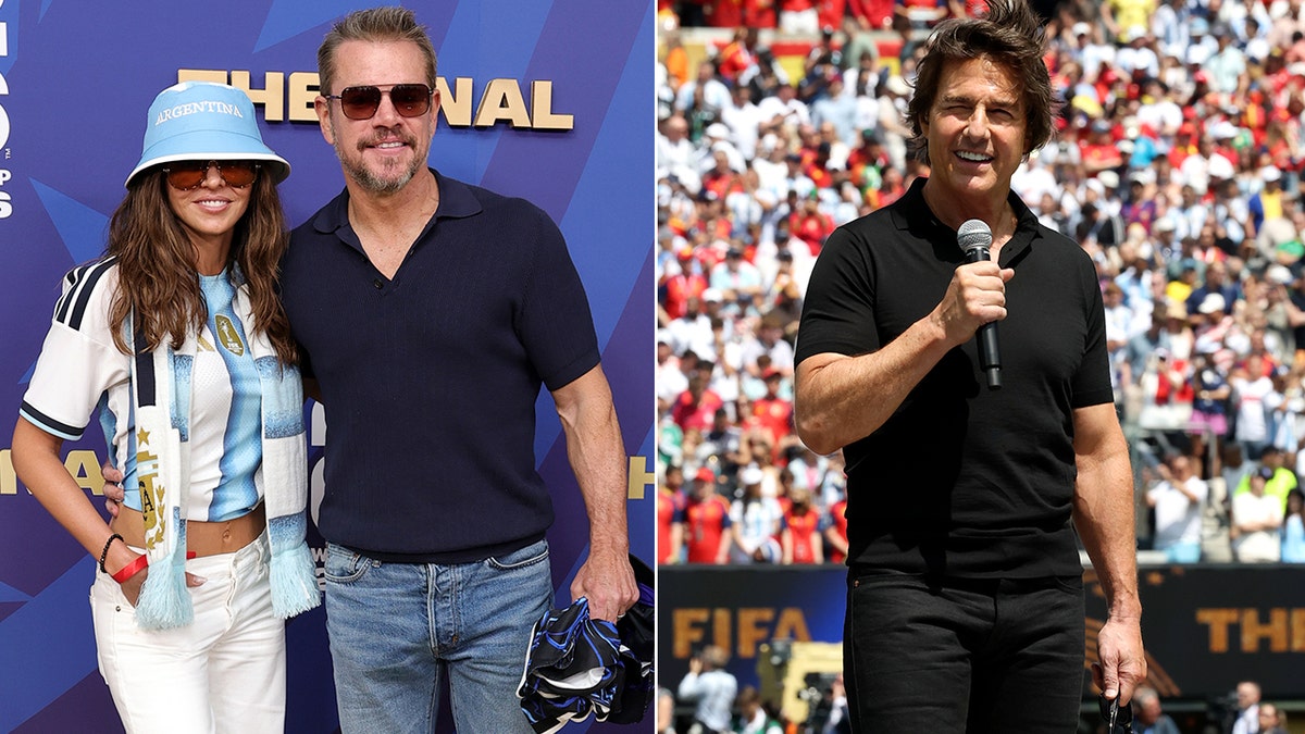 Celebrities Gather at FIFA World Cup Final