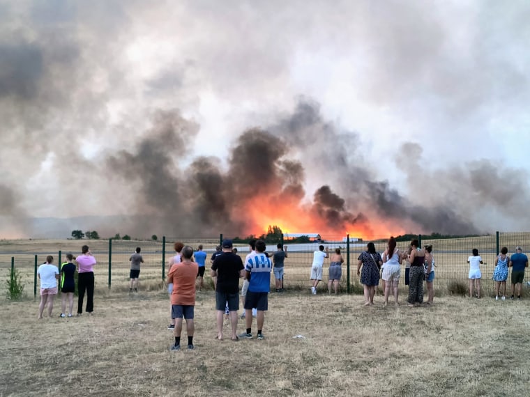 France Battles Devastating Wildfires