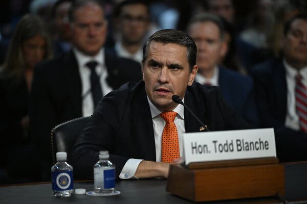 Senator Tillis Sets Condition for Blanche’s Attorney General Nomination