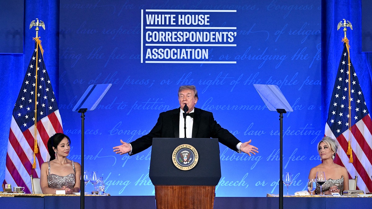 President Trump Adopts Softer Tone at White House Correspondents’ Dinner