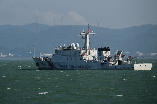 China Intensifies Maritime Patrols in Waters East of Taiwan